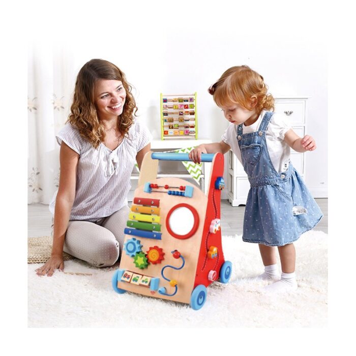 TOOKY TOY Wielofunkcyjny Chodzik Pchacz Panel Edukacyjny Dla Dzieci - obrazek 2