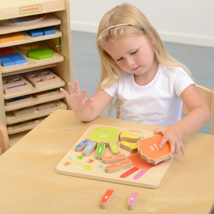 MASTERKIDZ Edukacyjna Tabliczka Drewniana Liczenie Na Palcach - obrazek 5