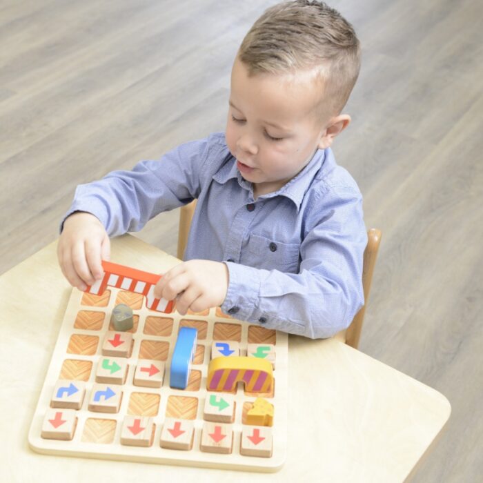 MASTERKIDZ Wczesna Nauka Programowania Gra Logiczna Znajdź Droga do Sera! - obrazek 4