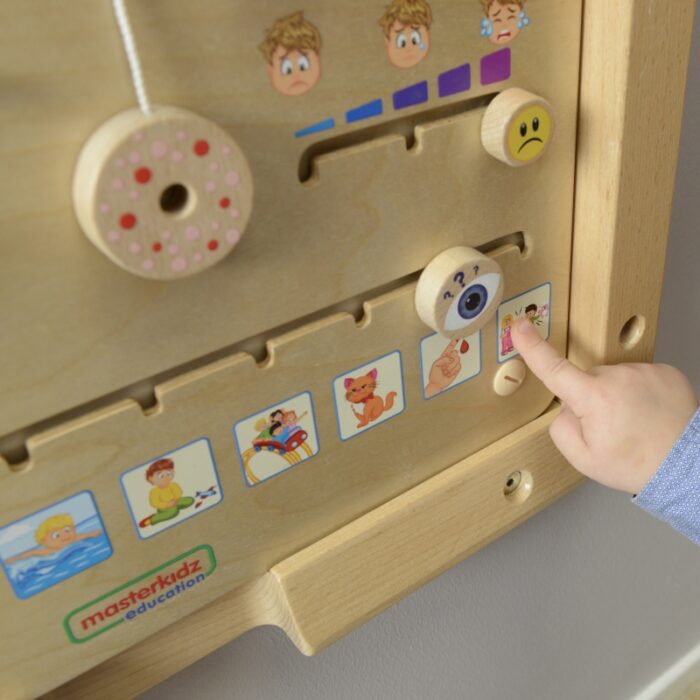 MASTERKIDZ Tablica Edukacyjna Jak Się Czujesz?  Nauka Emocji Montessori - obrazek 4