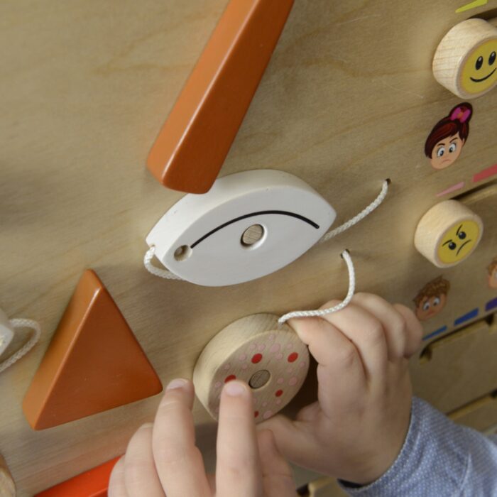MASTERKIDZ Tablica Edukacyjna Jak Się Czujesz?  Nauka Emocji Montessori - obrazek 5