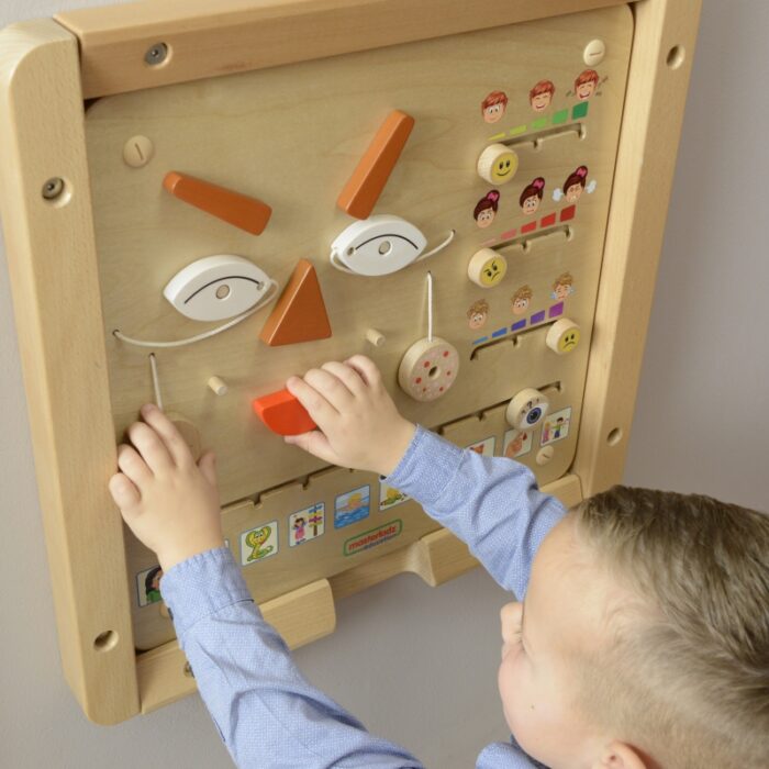 MASTERKIDZ Tablica Edukacyjna Jak Się Czujesz?  Nauka Emocji Montessori - obrazek 7