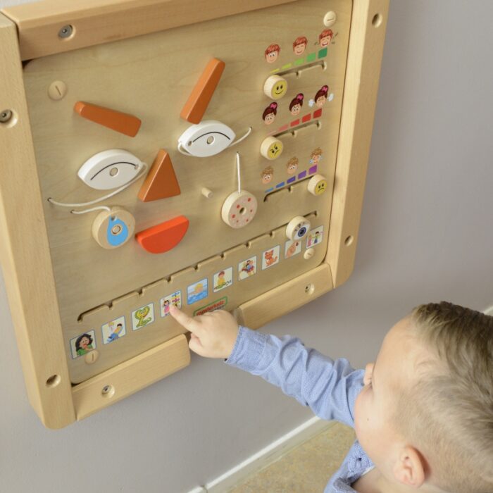 MASTERKIDZ Tablica Edukacyjna Jak Się Czujesz?  Nauka Emocji Montessori - obrazek 8