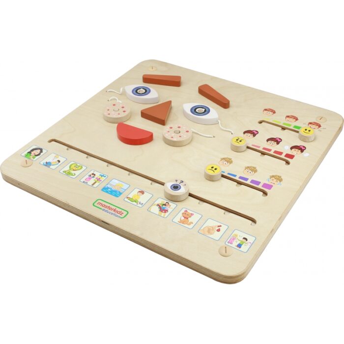MASTERKIDZ Tablica Edukacyjna Jak Się Czujesz?  Nauka Emocji Montessori - obrazek 9