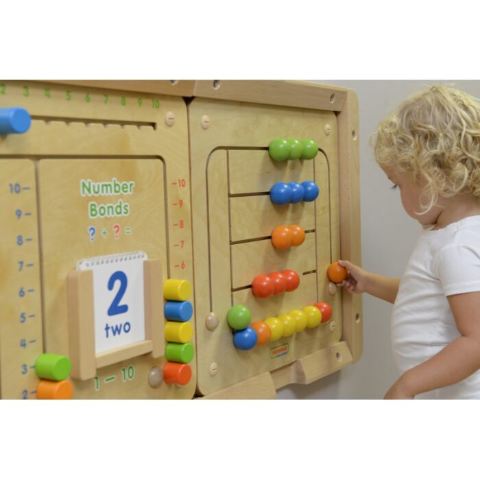 MASTERKIDZ Tablica Ścienna Edukacyjna Labirynt Koraliki Montessori - obrazek 8
