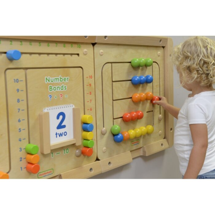 MASTERKIDZ Tablica Ścienna Edukacyjna Labirynt Koraliki Montessori - obrazek 9
