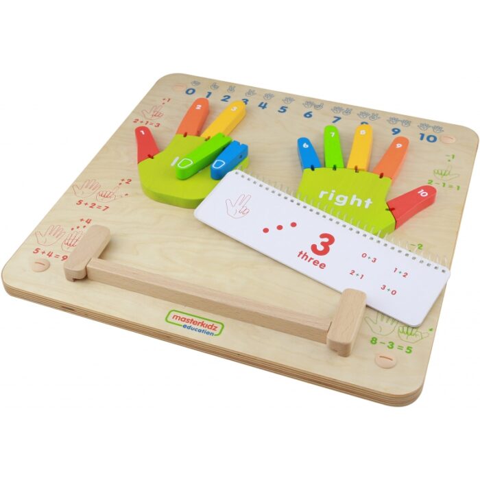MASTERKIDZ Nauka Liczenia Ścienna Tablica Sensoryczna Flex Montessori - obrazek 5