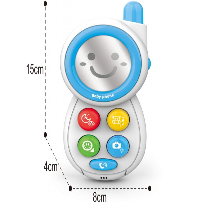 WOOPIE BABY Telefonik Interaktywny Komórka z Dźwiękami - obrazek 9