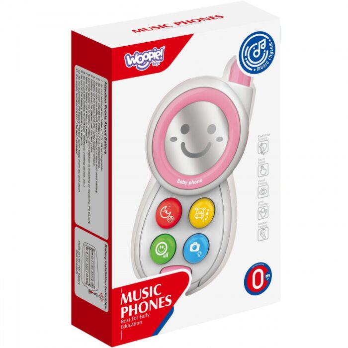WOOPIE BABY Telefonik Interaktywny Komórka z Dźwiękami - obrazek 5
