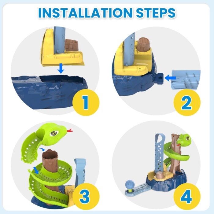 WOOPIE Gra Zręcznościowa Mini Golf SNAKE GOLF - obrazek 3