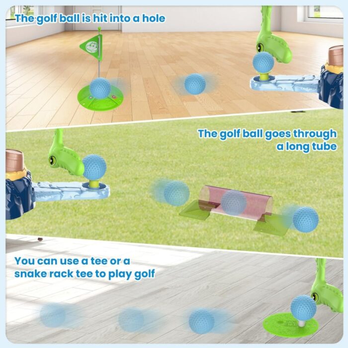 WOOPIE Gra Zręcznościowa Mini Golf SNAKE GOLF - obrazek 5