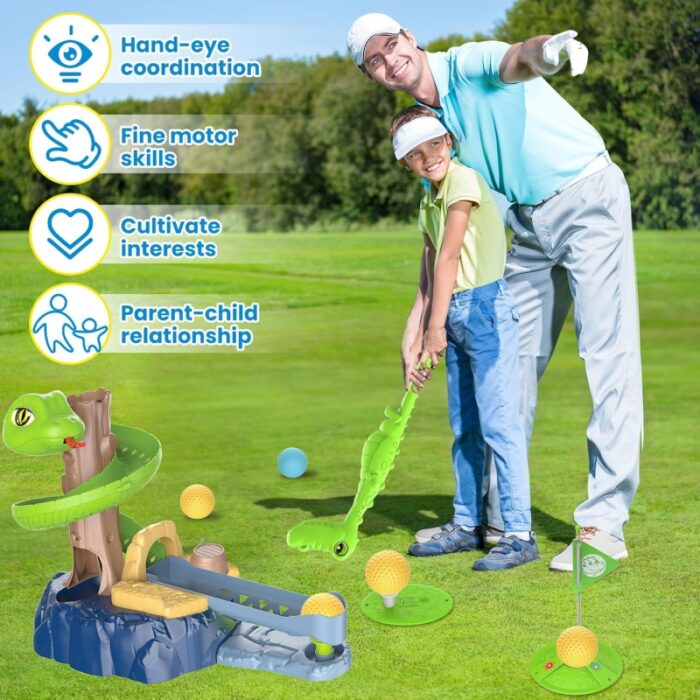 WOOPIE Gra Zręcznościowa Mini Golf SNAKE GOLF - obrazek 7