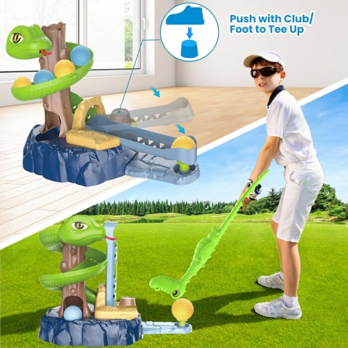 WOOPIE Gra Zręcznościowa Mini Golf SNAKE GOLF - obrazek 8