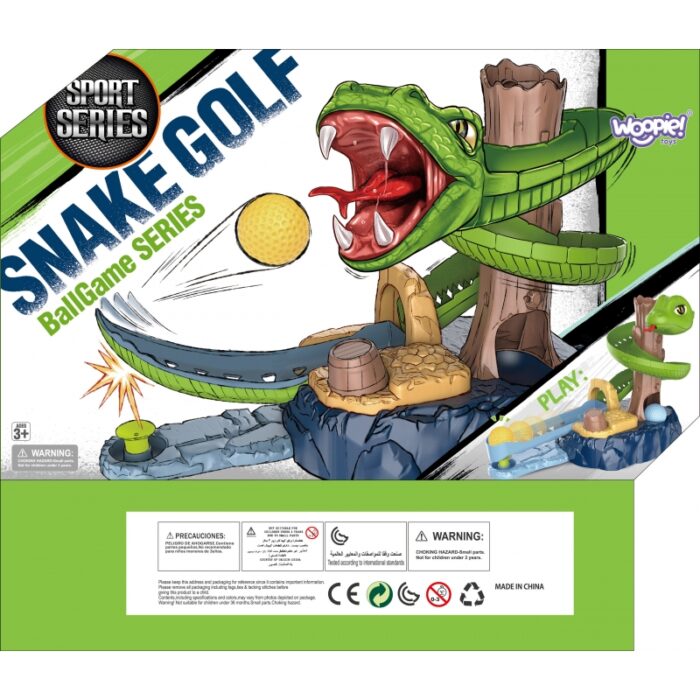 WOOPIE Gra Zręcznościowa Mini Golf SNAKE GOLF - obrazek 9