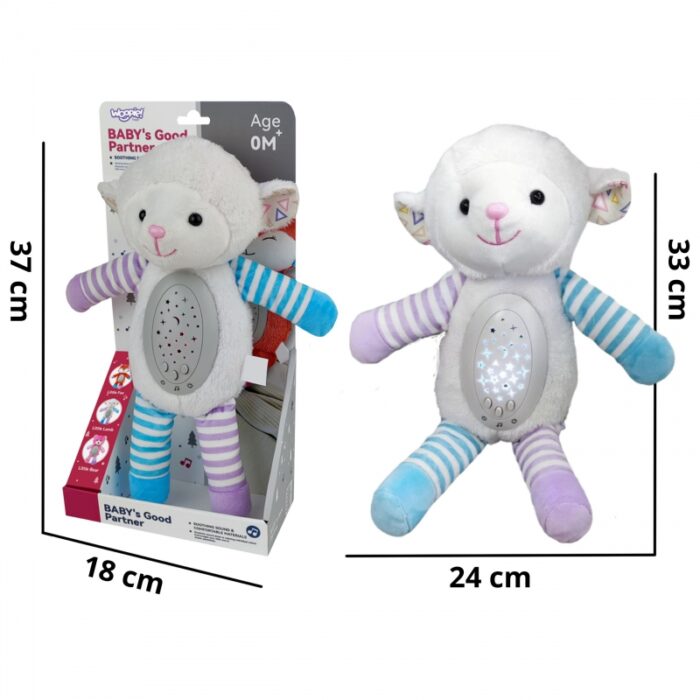 WOOPIE BABY Interaktywna Owieczka Przytulanka 2w1 Projektor - obrazek 7