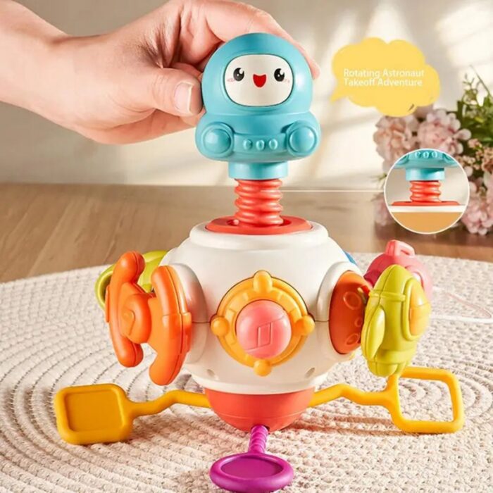 WOOPIE BABY Kostka Sześciościan Montessori Sensoryczna 8w1 - obrazek 7