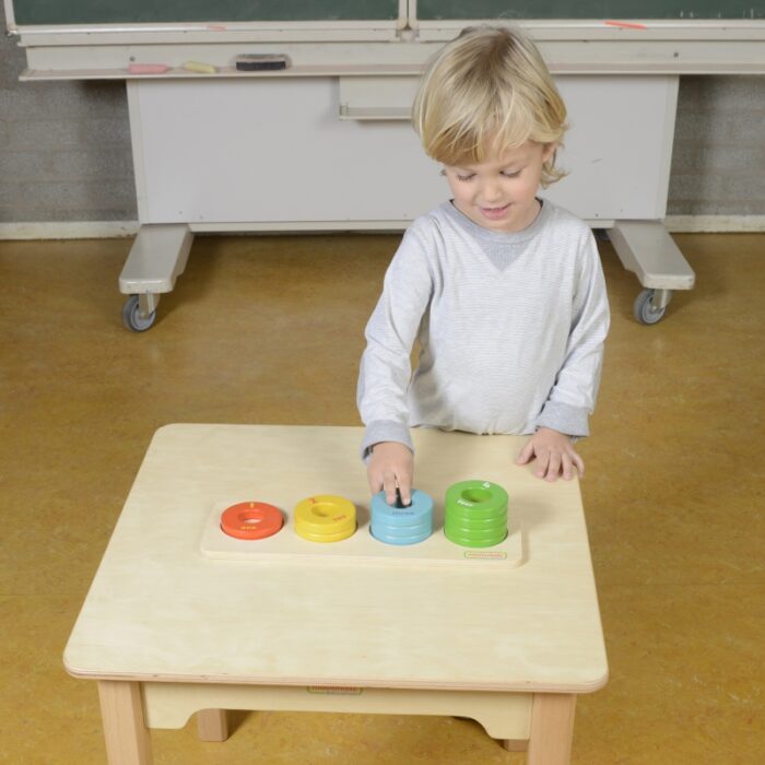 MASTERKIDZ Gra Nauka Liczenia Kolorów Rozmiarów Układanka Montessori - obrazek 3