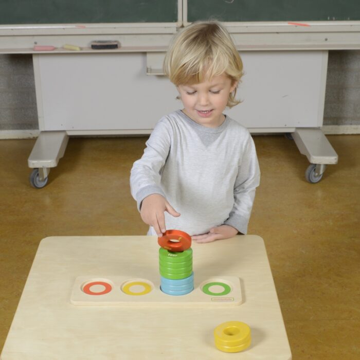 MASTERKIDZ Gra Nauka Liczenia Kolorów Rozmiarów Układanka Montessori - obrazek 6