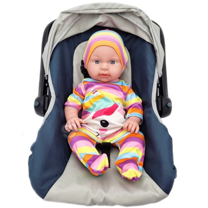 WOOPIE ROYAL Ubranko dla Lalki Zestaw Pajacyk Body Jednorożec Czapeczka 43-46 cm - obrazek 7