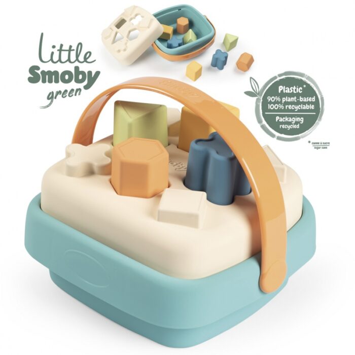 SMOBY Little Green Sorter w Koszyku Bioplastik - obrazek 5