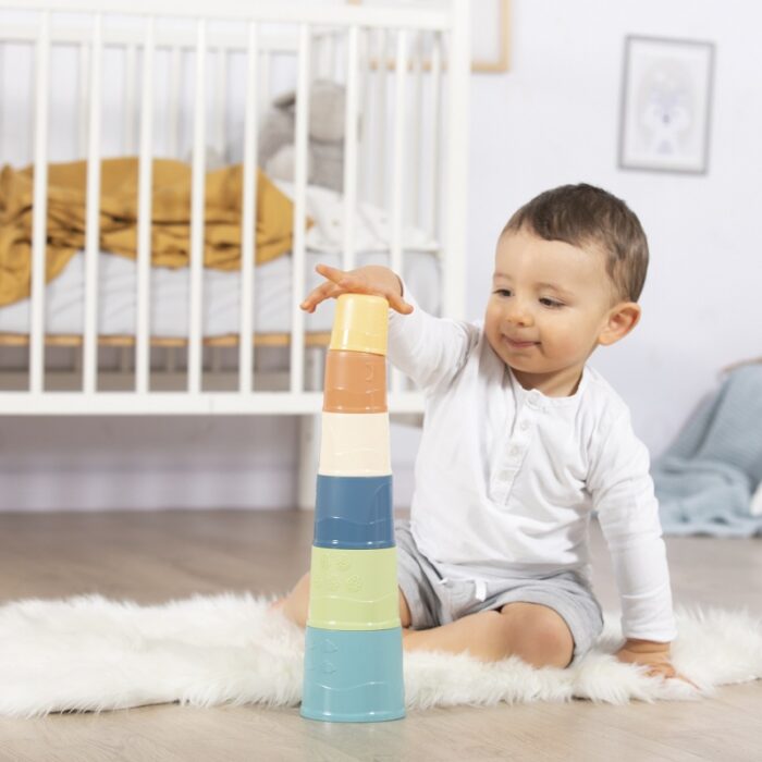 SMOBY Little Green Zestaw Łódka Wieża Sorter Bioplastik - obrazek 5