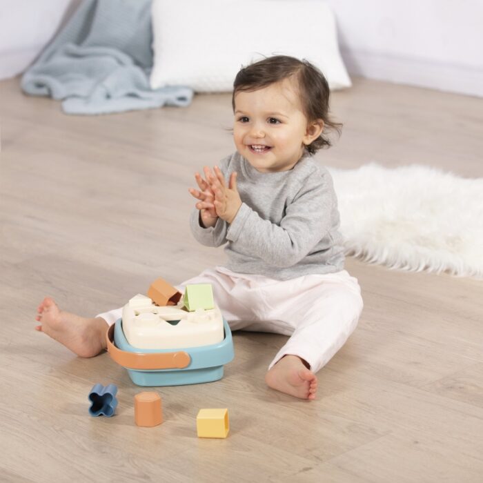 SMOBY Little Green Zestaw Łódka Wieża Sorter Bioplastik - obrazek 6