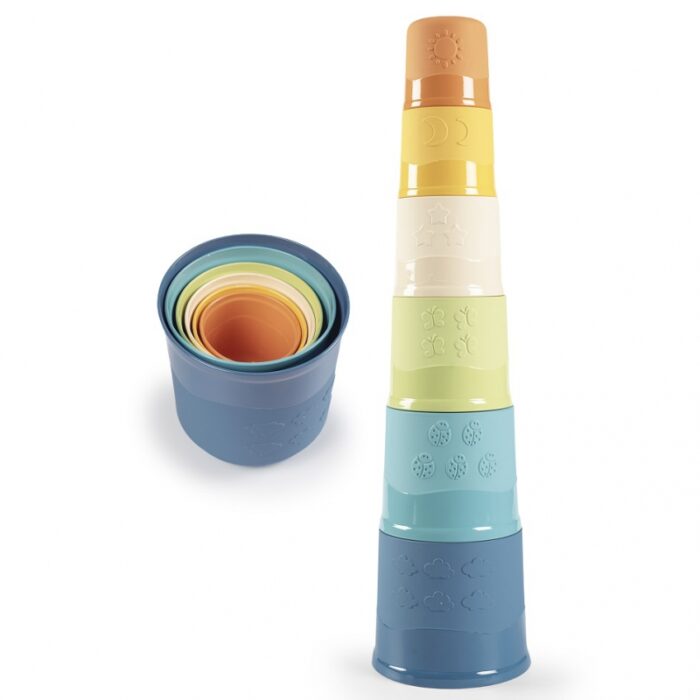 SMOBY Little Green Zestaw Łódka Wieża Sorter Bioplastik - obrazek 8