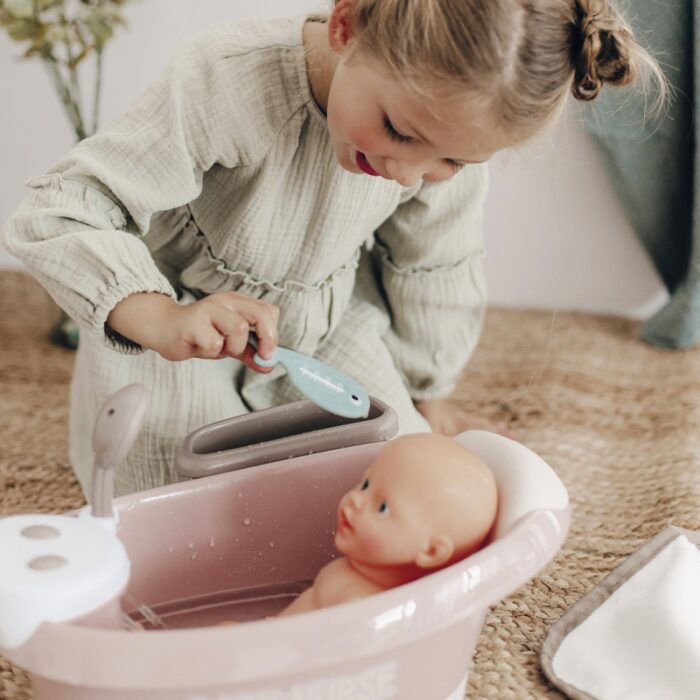 SMOBY Baby Nurse Wanienka z hydromasażem, prysznicem i światłem - obrazek 5
