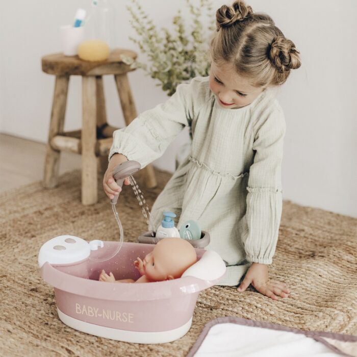 SMOBY Baby Nurse Wanienka z hydromasażem, prysznicem i światłem - obrazek 10