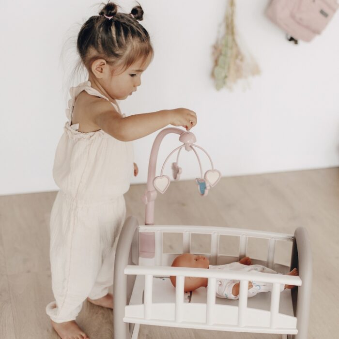SMOBY Baby Nurse Kołyska z Karuzelką dla Lalki - obrazek 8