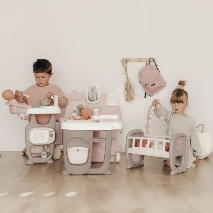 SMOBY Baby Nurse Duży Kącik Opiekunki dla Lalki - obrazek 2