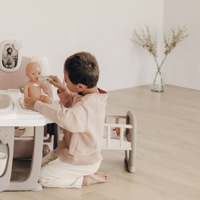 SMOBY Baby Nurse Duży Kącik Opiekunki dla Lalki - obrazek 6