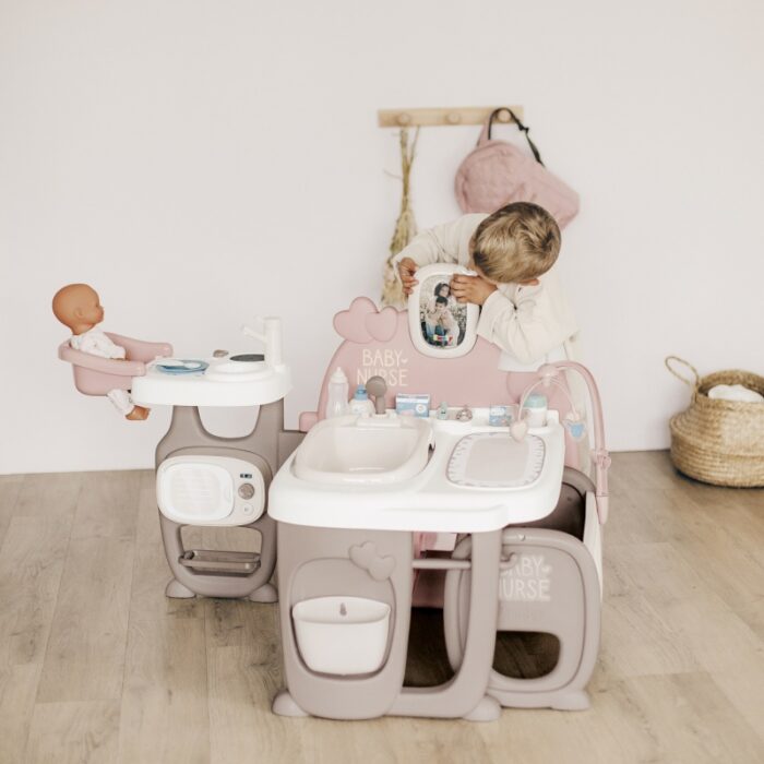SMOBY Baby Nurse Duży Kącik Opiekunki dla Lalki - obrazek 7