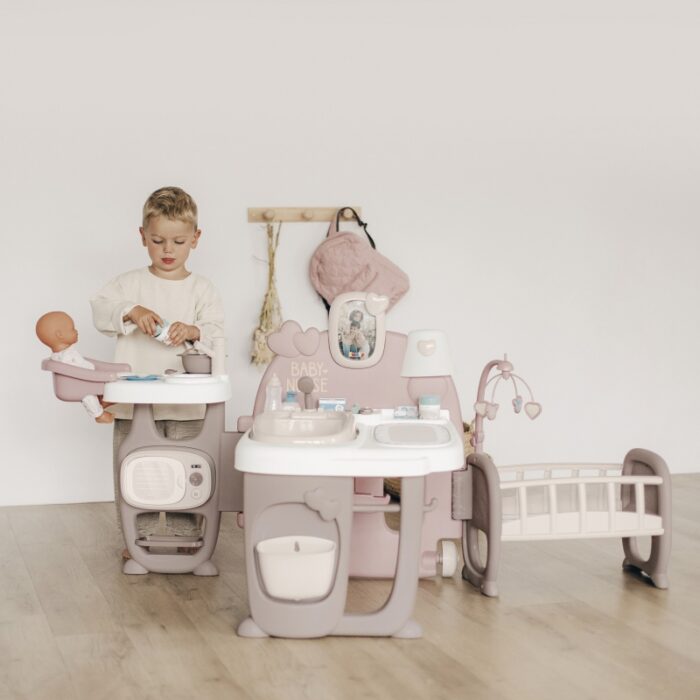 SMOBY Baby Nurse Duży Kącik Opiekunki dla Lalki - obrazek 12