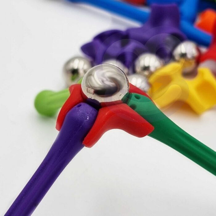WOOPIE Klocki Magnetyczne Konstrukcyjne Układanka Kreatywna 110 el. - obrazek 10