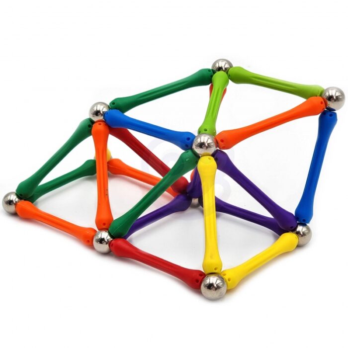 WOOPIE Magnetic Construction Blocks Creative Puzzle 180 pcs. - obrazek 6