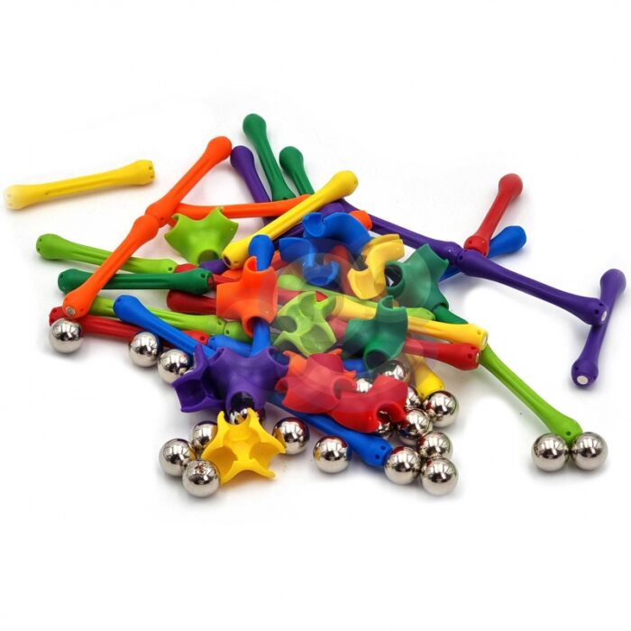 WOOPIE Magnetic Construction Blocks Creative Puzzle 180 pcs. - obrazek 8