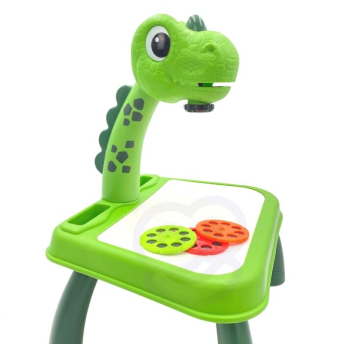 WOOPIE Drawing Board Dinosaur Projector + Markers - obrazek 3