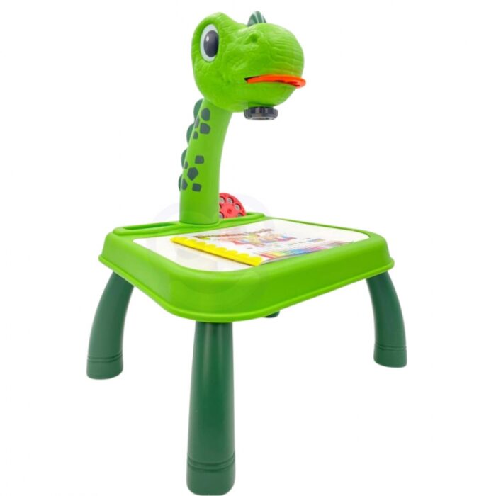WOOPIE Drawing Board Dinosaur Projector + Markers - obrazek 6