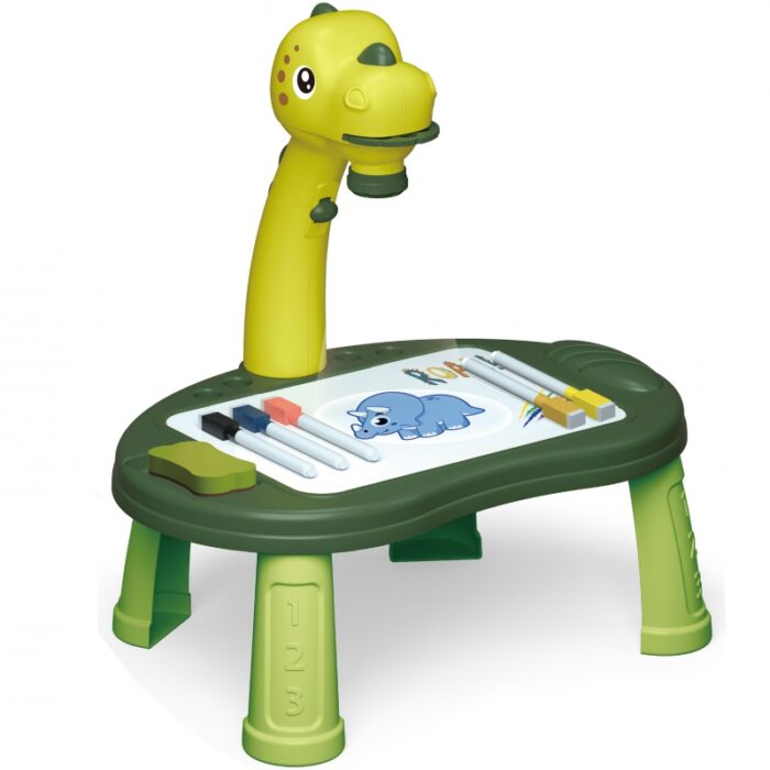 WOOPIE Tablica do Rysowania Projektor Dinozaur 24 Wzory + 2 Gry - obrazek 9