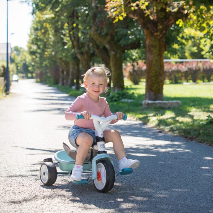 SMOBY Rowerek Trójkołowy Baby Balade plus Niebieski - obrazek 6