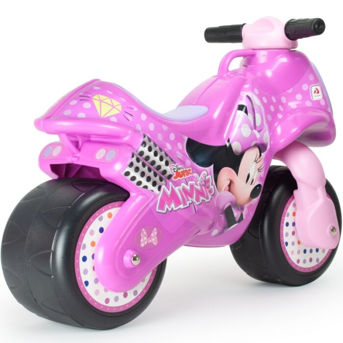 INJUSA Myszka Minnie Jeździk Motor Rowerek Biegowy - obrazek 3