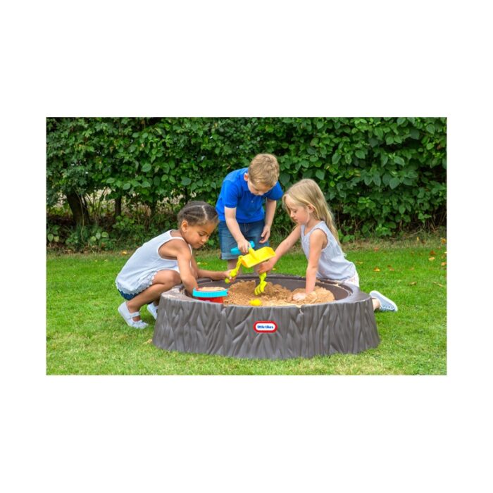 Little Tikes Duża Piaskownica Pień Drzewa Basen z Pokrywą - obrazek 2