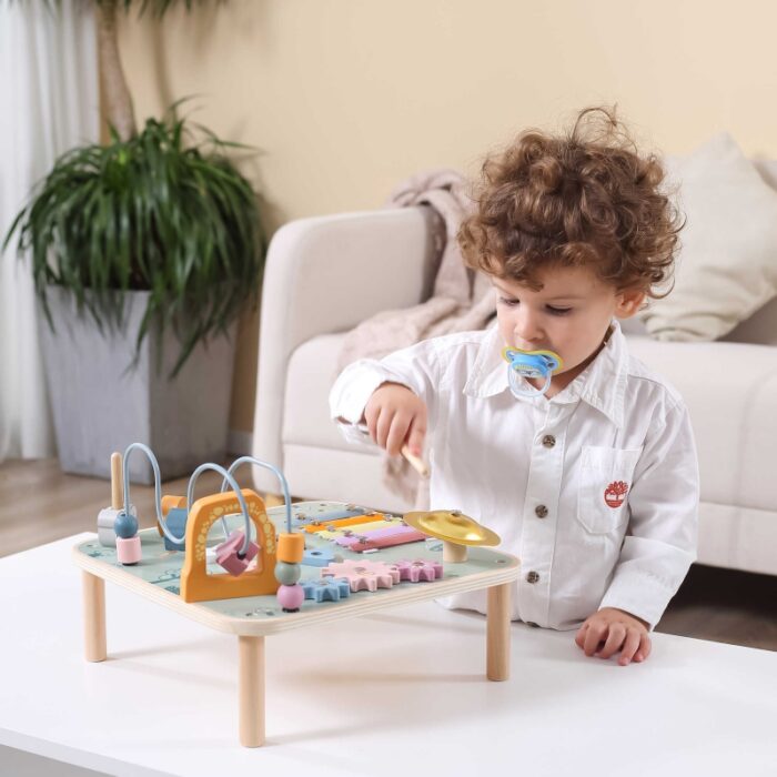 VIGA PolarB Stół Stolik Edukacyjny Pętla Cymbałki Sensoryka Montessori - obrazek 3