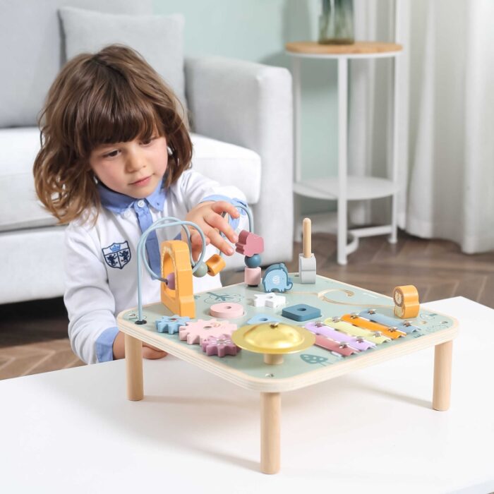 VIGA PolarB Stół Stolik Edukacyjny Pętla Cymbałki Sensoryka Montessori - obrazek 6