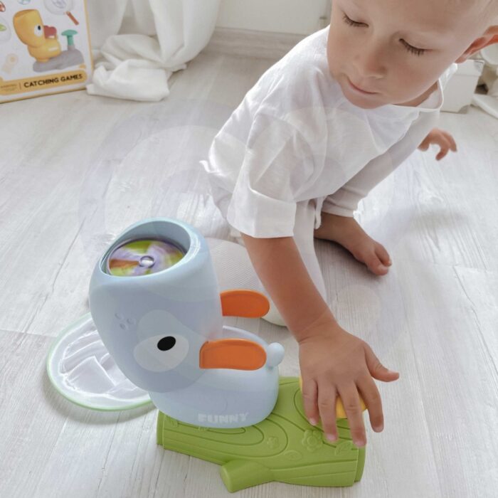 WOOPIE Gra Zręcznościowa Złap Frisbee Wyrzutnia Dysków - obrazek 4