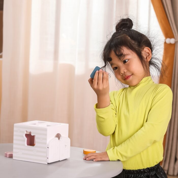 VIGA PolarB Sorter Edukacyjny Grzechoczące Klocki Montessori - obrazek 5