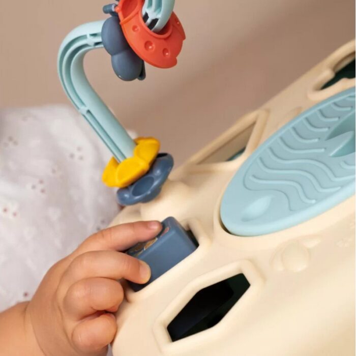 SMOBY Little Sensoryczna Kostka Aktywności dla Dzieci Sorter Labirynt 13w1 - obrazek 5