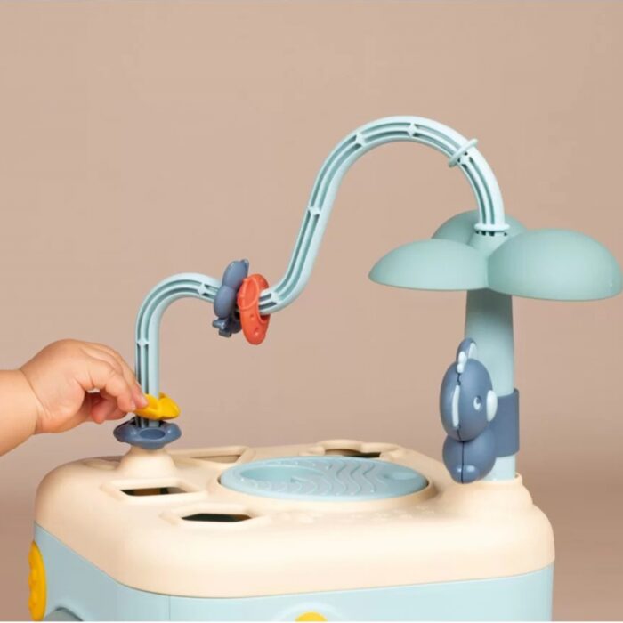 SMOBY Little Sensoryczna Kostka Aktywności dla Dzieci Sorter Labirynt 13w1 - obrazek 8