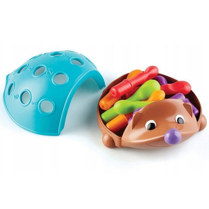 WOOPIE Gra Zręcznościowa Jeżyk Sorter Montessori Nauka Liczb i Kolorów 4w1 - obrazek 11